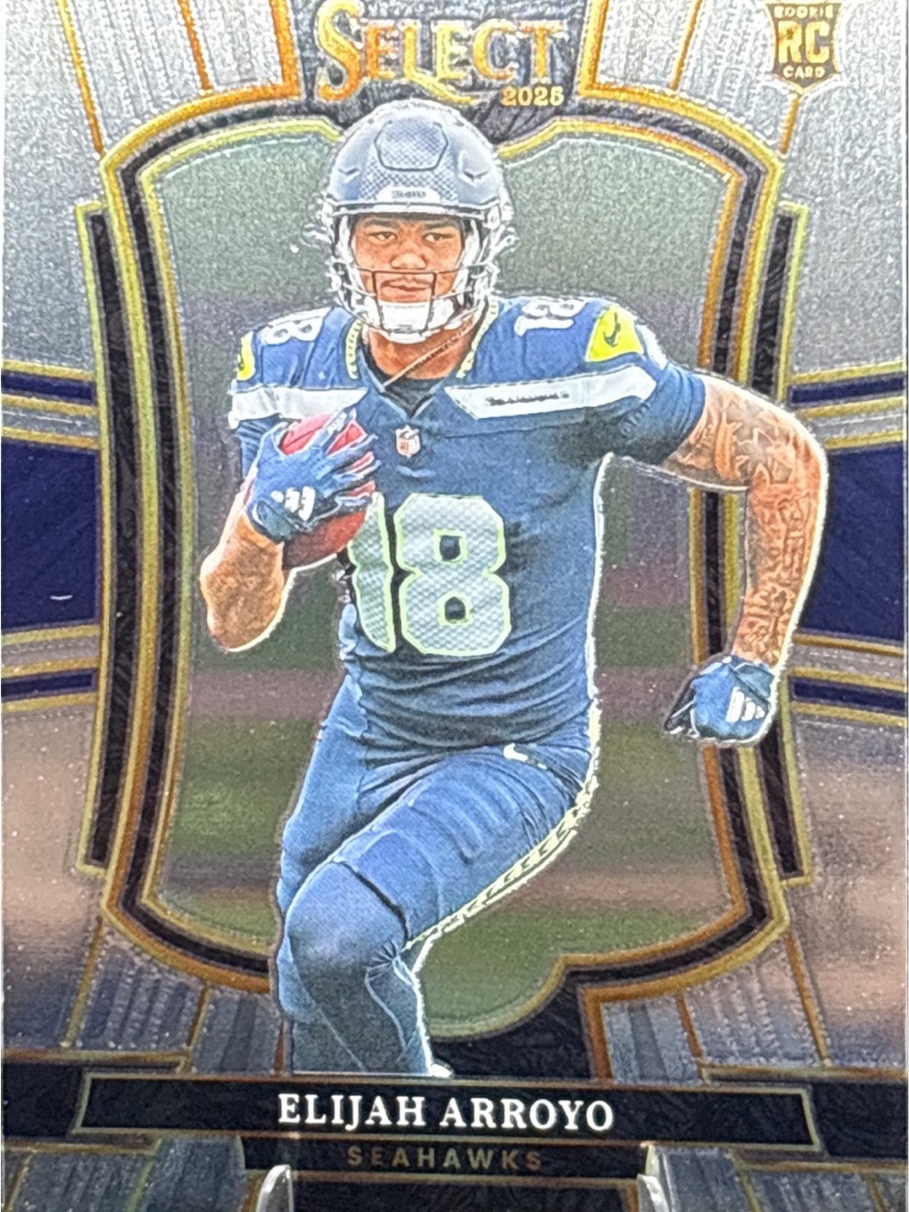 Panini Seahawks Elijah Arroyo Rookie Football Trading Card